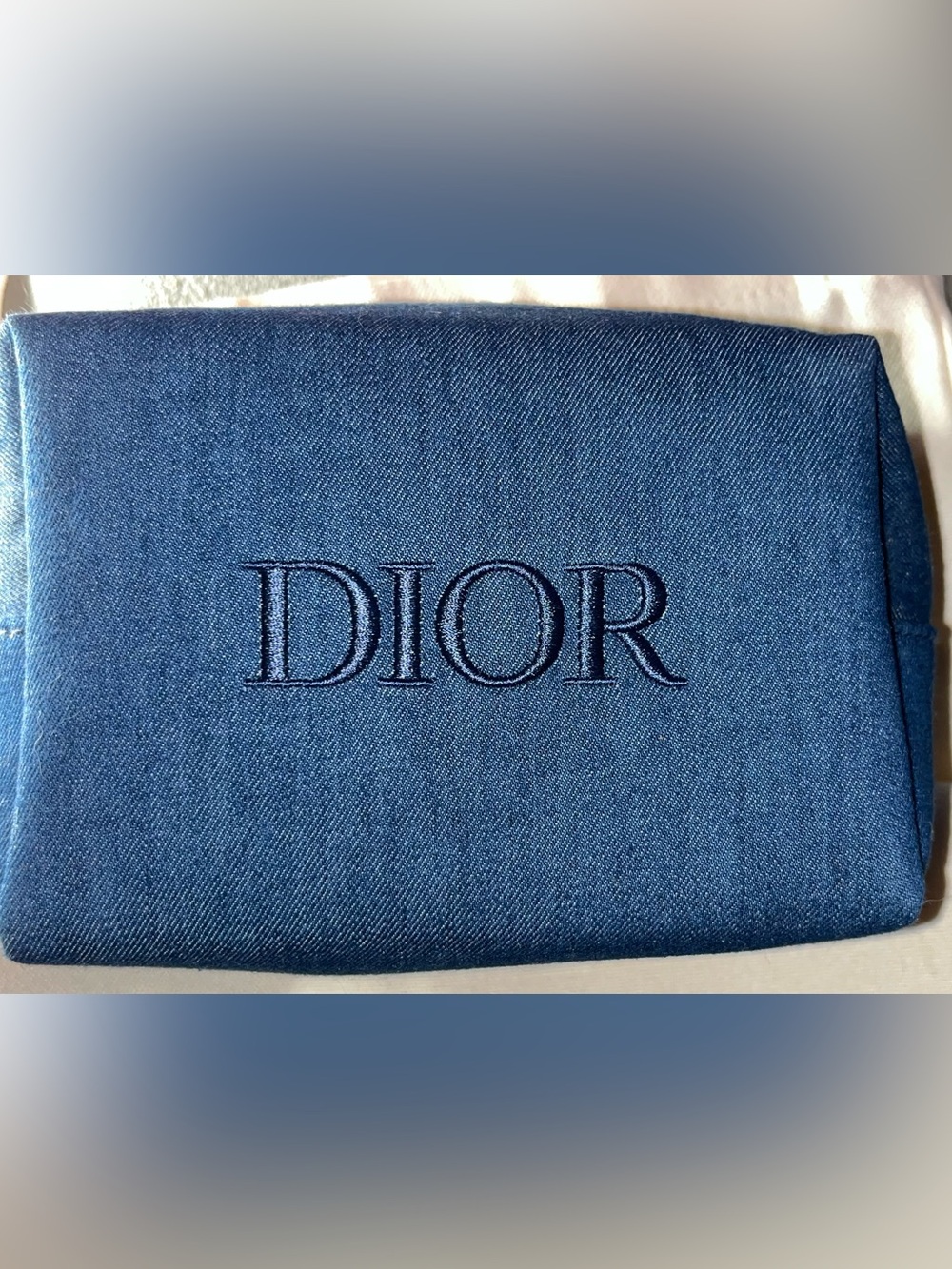 Dior NWOT Lipstick, Denim Cosmetic Case 3-Piece Bundle - Picture 2 of 11